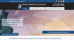 Desktop Screenshot of immigrationattorneybostonma.com