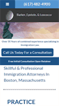 Mobile Screenshot of immigrationattorneybostonma.com